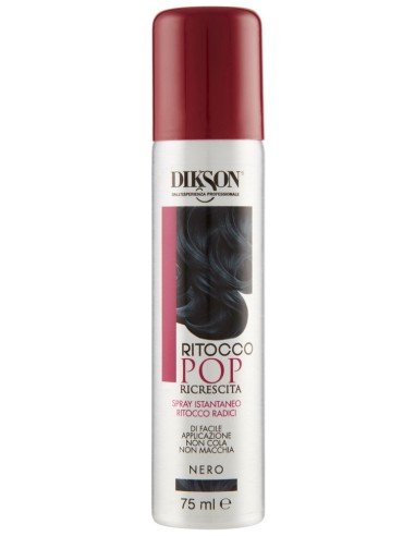 Dikson Pop Ritocco Ricrescita Spray Istantaneo Radici 75ml - Nero